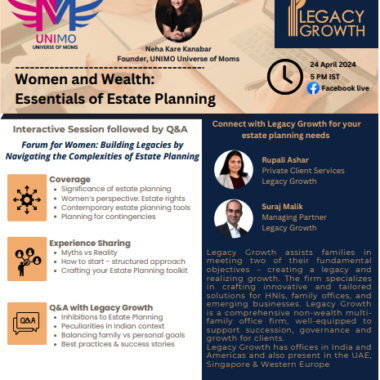 women & wealth : essential and Estate Planning